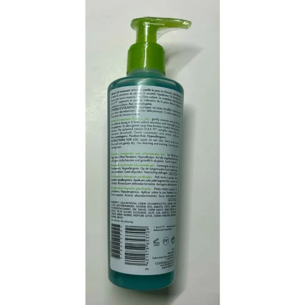 Bioderma Sebium Purifying Cleansing Foaming Gel for Combination Oily Skin